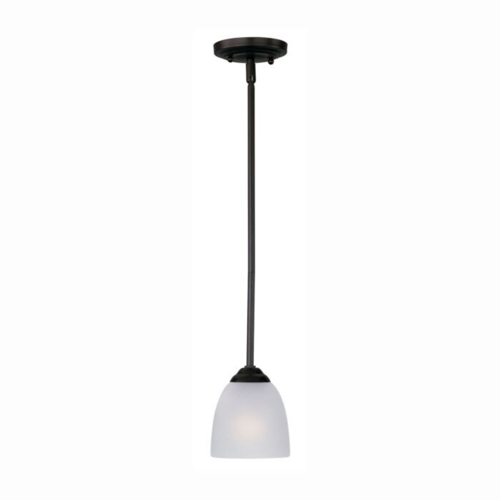 Set of 2 - Stefan Modern Frosted Glass Pendant